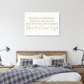 Ontwerp "Ervaringen met storingen" in Cute Artwork Canvas Afdruk (Insitu (Slaapkamer))