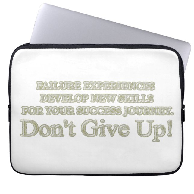 Ontwerp "Ervaringen met storingen" in Cute Artwork Laptop Sleeve (Voorkant)