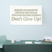 Ontwerp "Ervaringen met storingen" in Cute Artwork Spandoek (Beurs)