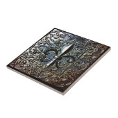 ONTWERP FLEUR DE LIS TEGELTJE (Zijkant)