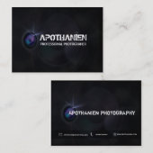 Ontwerp fotograaf visitekaartje (Voorkant / Achterkant)