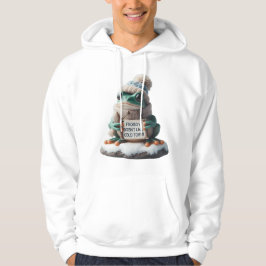 Ontwerp: "Froggy Houdt Niet Van Koude Hoodie