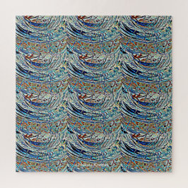 ONTWERP GLAS IN LOOD WAVES LEGPUZZEL