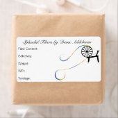 Ontwerp glasvezel ID-label vezel Etiket (Insitu)