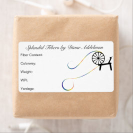 Ontwerp glasvezel ID-label vezel Etiket