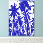 Ontwerp grafische handpalmen canvas afdruk (Insitu (Houten vloer))