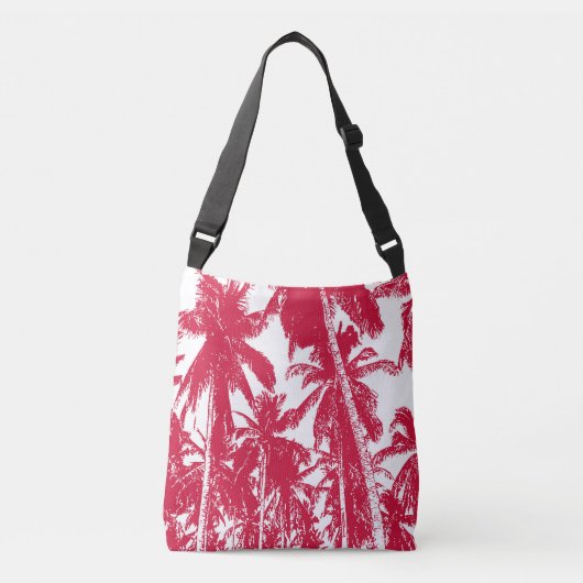 Ontwerp grafische handpalmen crossbody tas (Voorkant)