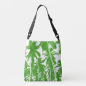 Ontwerp grafische handpalmen crossbody tas (Achterkant)