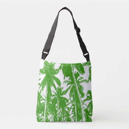 Ontwerp grafische handpalmen crossbody tas (Voorkant)