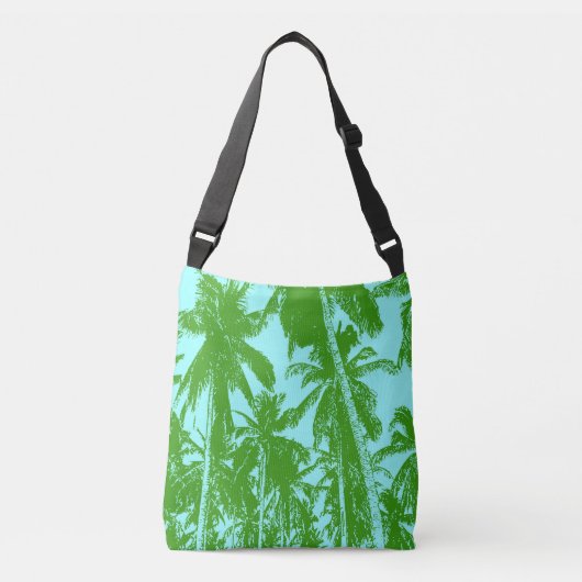 Ontwerp grafische handpalmen crossbody tas (Voorkant)