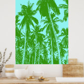 Ontwerp grafische handpalmen poster (Keuken)