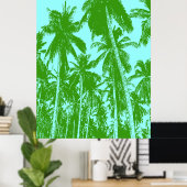 Ontwerp grafische handpalmen poster (Thuiskantoor)