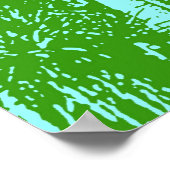 Ontwerp grafische handpalmen poster (Hoek)