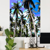 Ontwerp grafische handpalmen poster (Thuiskantoor)