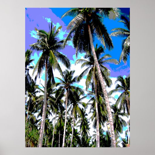 Ontwerp grafische handpalmen poster (Voorkant)