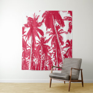 Ontwerp grafische handpalmen wandkleed