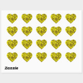 Ontwerp Hart Sticker (Vel)