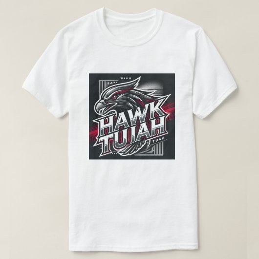 Ontwerp Hawk Tuah Merch T-shirt (Design voorkant)