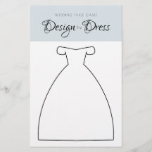 Ontwerp het dress-weddenschapsspel zwart-wit