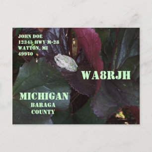 Ontwerp het Uw Eigen Op van de Exploitant van de Briefkaart