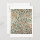Ontwerp 'Honeysuckle II' Briefkaart (Voorkant / Achterkant)