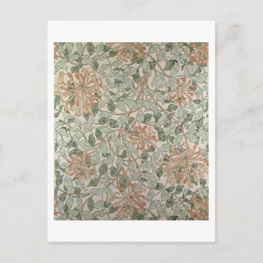 Ontwerp 'Honeysuckle II' Briefkaart (Voorkant)