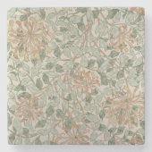 Ontwerp 'Honeysuckle II' Stenen Onderzetter (Voorkant)