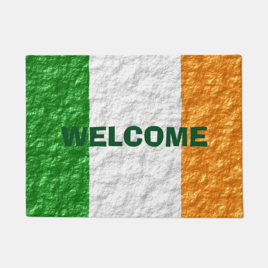 Ontwerp Ierse vlag Deurmat (Voorkant)