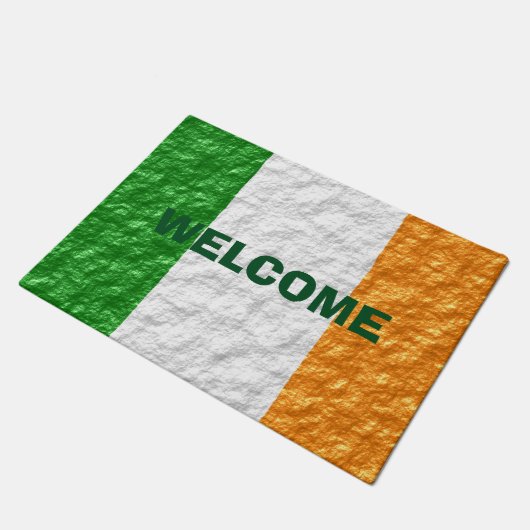 Ontwerp Ierse vlag Deurmat (Schuin)