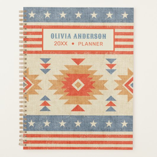 ontwerp in de stijl van de indianen. planner (Voorkant)