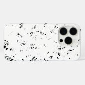 Ontwerp in zwart-wit Case-Mate iPhone case (Achterkant (horizontaal))