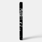 Ontwerp in zwart-wit Case-Mate iPhone case (Achterkant / Links)