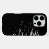 Ontwerp in zwart-wit Case-Mate iPhone case (Achterkant (horizontaal))