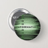 Ontwerp informatietekst ronde button 5,7 cm (Voorkant /achterkant)