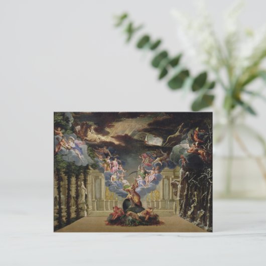 Ontwerp instellen voor 'Atys' door Jean-Baptiste L Briefkaart (Staand voorkant)