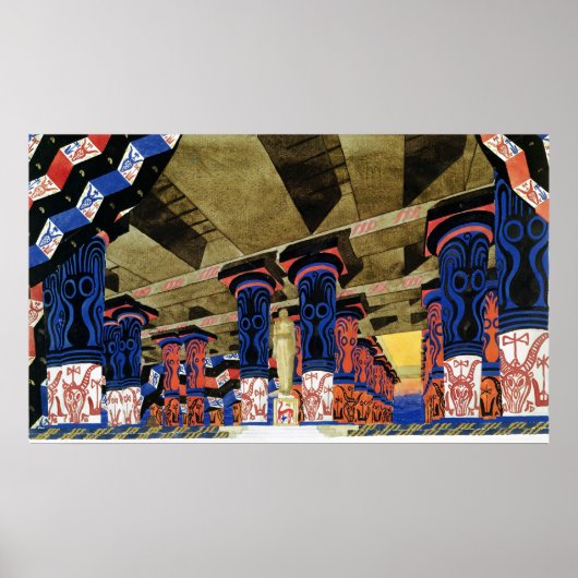 Ontwerp instellen voor "Phedre" door Jean Racine 1 Poster (Voorkant)