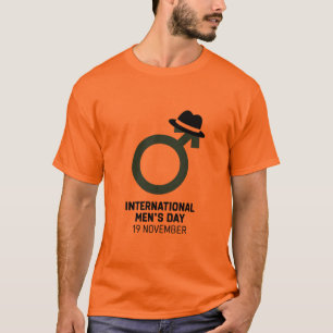 Ontwerp Internationale Mannen Dag T-shirt
