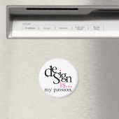 Ontwerp is... (roze) magneet (Insitu (Vaatwasser))