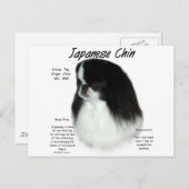 Ontwerp Japanse snijgeschiedenis Briefkaart (Voorkant / Achterkant)