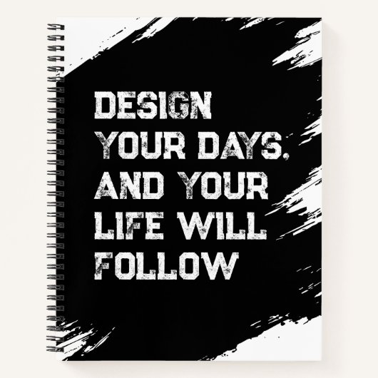 Ontwerp je dagen... notitieboek (Voorkant)
