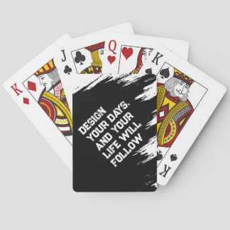 Ontwerp je dagen... pokerkaarten