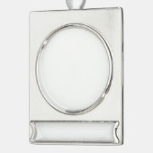 Ontwerp je droom - Creatieve expressie Verzilverd Banner Ornament (Links)