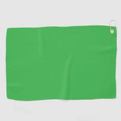 Ontwerp je droom Kelly Green Golfhanddoek (Horizontaal)