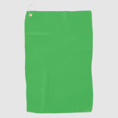 Ontwerp je droom Kelly Green Golfhanddoek (Voorkant)