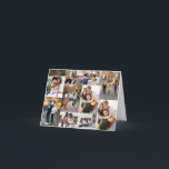 Ontwerp Je Eigen 10 Foto Collage Feestdagen Kaart<br><div class="desc">Personaliseer je eigen persoonlijke fotografie. Je kunt dit aangepaste product maken voor speciale gelegenheden zoals huwelijken,  verjaardagen,  Kerstmis,  feestdagen,  herdenkingen,  afstuderen,  jubilea en meer. Het kan ook worden gegeven als een cadeau aan je beste vriend,  goede vriend,  familie en verwanten.</div>