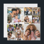 Ontwerp Je Eigen 10 Foto Collage Feestdagenkaart<br><div class="desc">Personaliseer je eigen persoonlijke fotografie. Je kunt dit aangepaste product maken voor speciale gelegenheden zoals huwelijken,  verjaardagen,  Kerstmis,  Feestdagen,  Herdenkingen,  Afstudeerders,  Jubileum en meer. Het kan ook worden gegeven als een cadeau aan je beste vriend,  goede vriend,  familie en verwanten.</div>