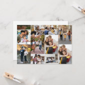 Ontwerp Je Eigen 10 Foto Collage Kaart (Voorkant / Achterkant in situ)