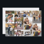 Ontwerp Je Eigen 10 Foto Collage Notitiekaartje<br><div class="desc">Personaliseer je eigen persoonlijke fotografie. Je kunt dit aangepaste product maken voor speciale gelegenheden zoals huwelijken,  verjaardagen,  Kerstmis,  Feestdagen,  Herdenkingen,  Afstuderen,  Jubileum en meer. Het kan ook worden gegeven als een cadeau aan je beste vriend,  goede vriend,  familie en verwanten.</div>