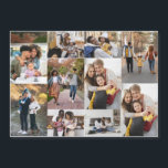 Ontwerp je eigen 10 fotocollage<br><div class="desc">Pas uw eigen persoonlijke fotografie aan. Je kunt dit aangepaste product maken voor speciale gelegenheden zoals bruiloften,  verjaardagen,  Kerstmis,  Feestdagen,  gedenktekens,  Afstuderen,  Jubilea en nog veel meer. Het kan ook worden gegeven als cadeau aan je beste vriend,  goede vriend,  familie en familie.</div>