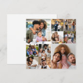 Ontwerp je eigen 10 fotocollage (Voorkant / Achterkant)